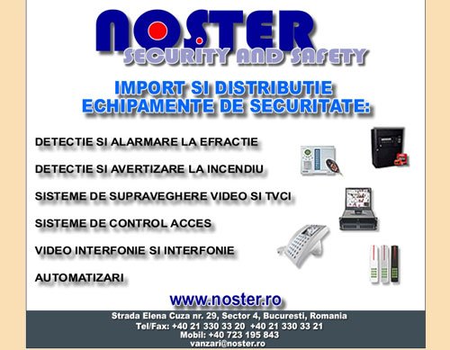 Noster Distribution - executie & mentenanta sisteme de securitate